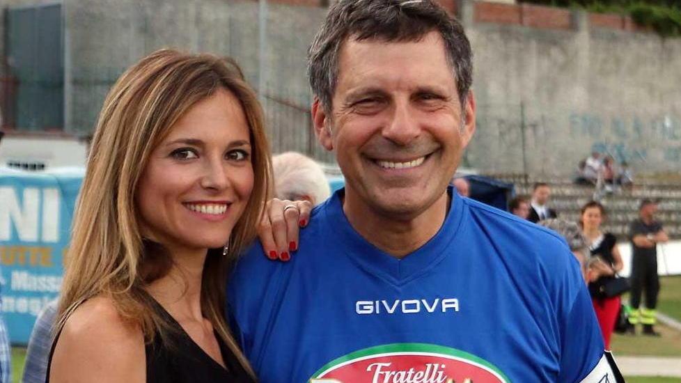 Francesca Fialdini e Fabrizio Frizzi