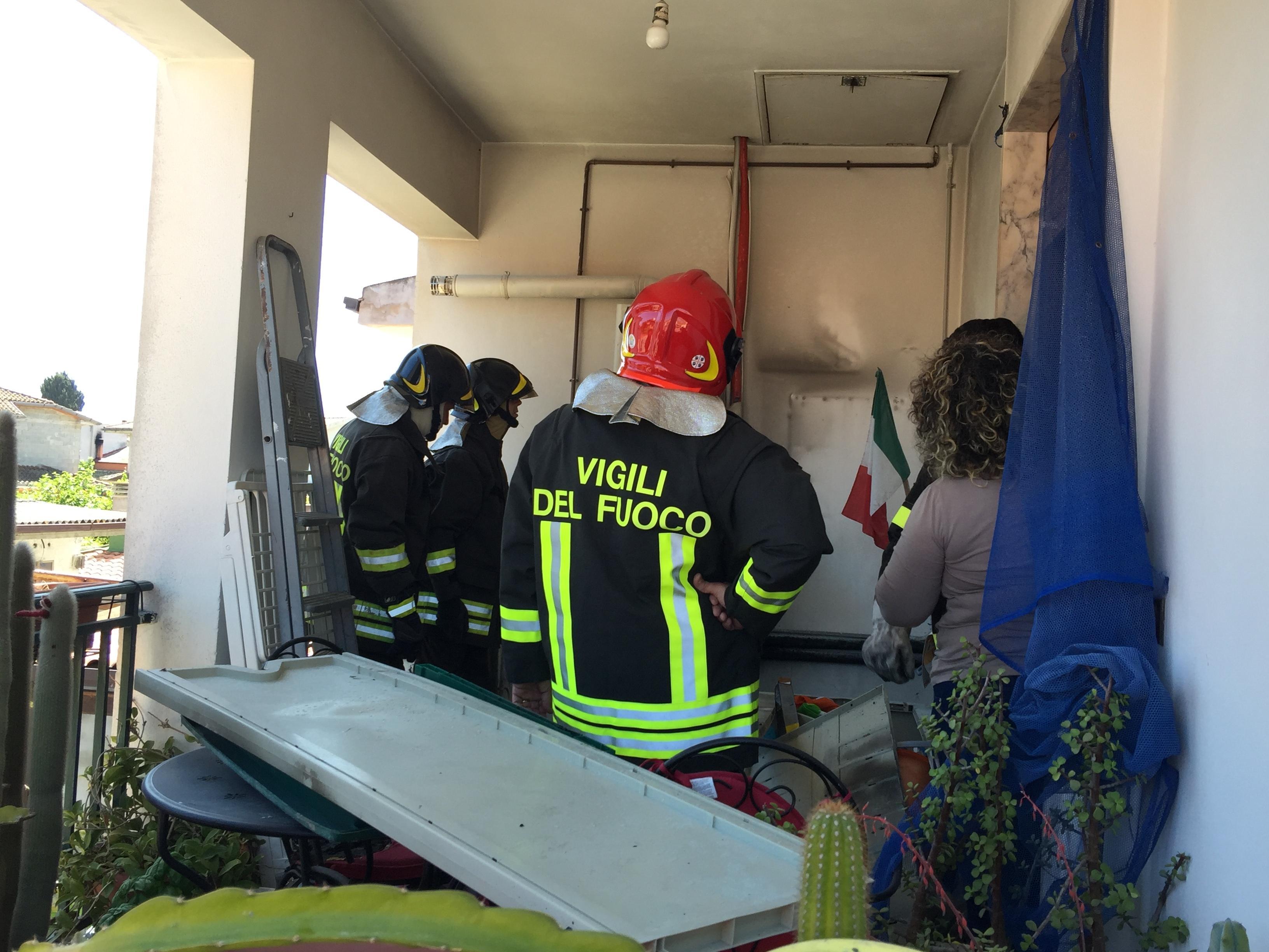 Un intervento dei Vigili del fuoco (foto d'archivio)