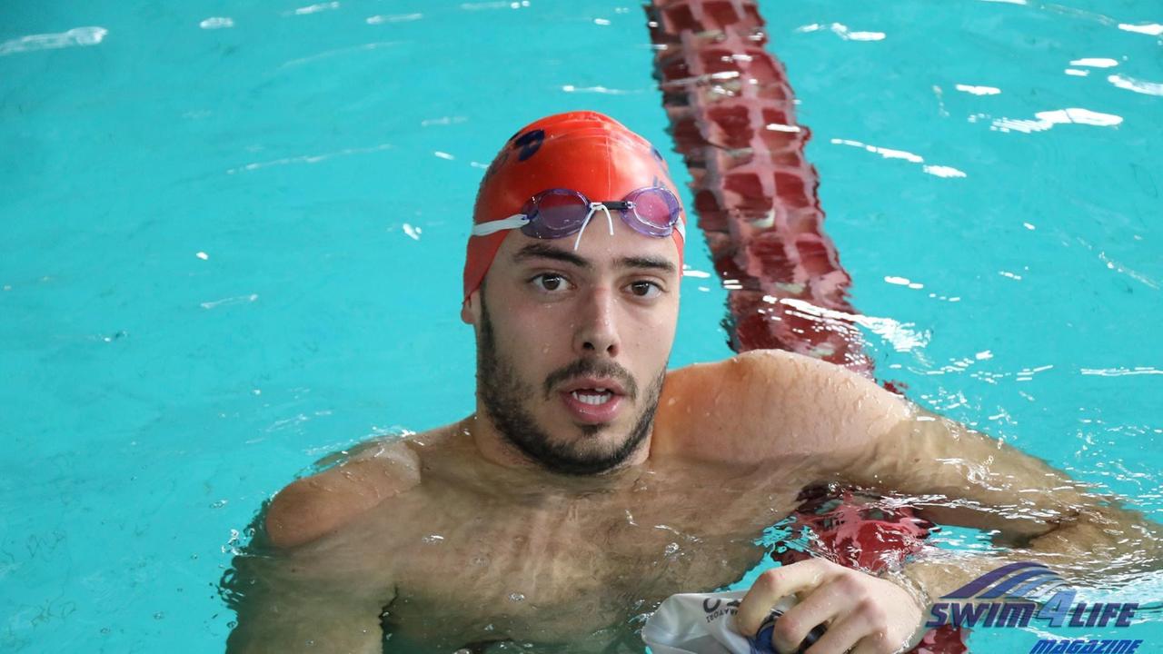 Francesco Moroni dopo una gara