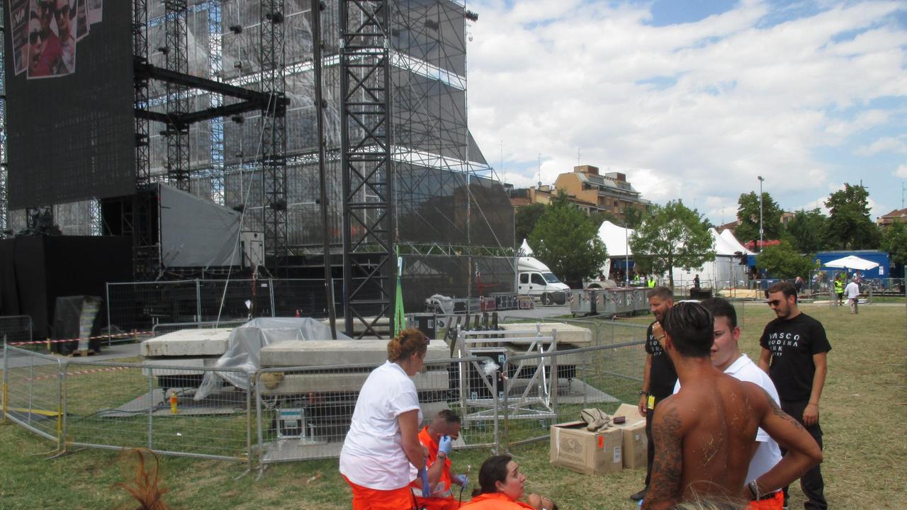 Vasco Modena Park, in tutto 17 persone ricoverate