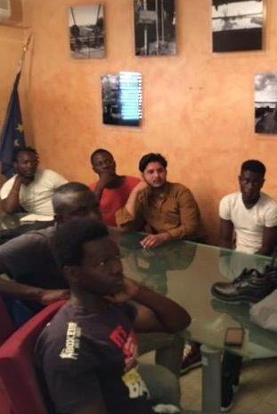 Pulizia in Padule con i migranti 