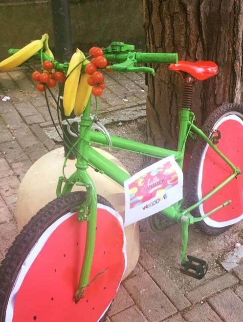 Da bicicletta a opera d’arte 