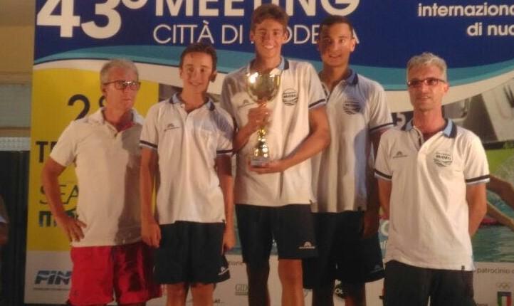 Coopernuoto, pioggia di titoli alle gare del Trofeo Ghirlandina