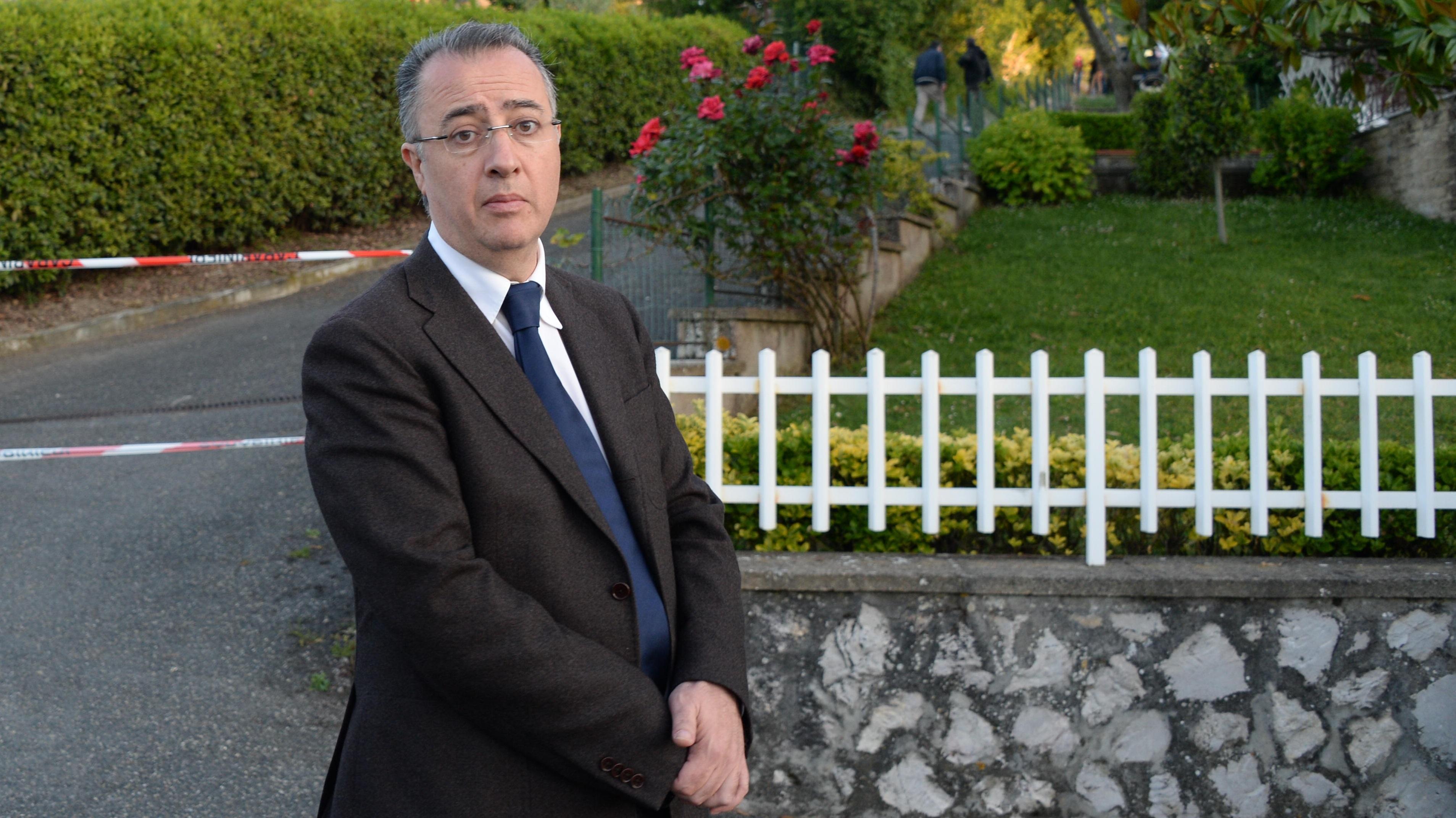 Il sindaco di Castelnuovo Valdicecina, Alberto Ferrini