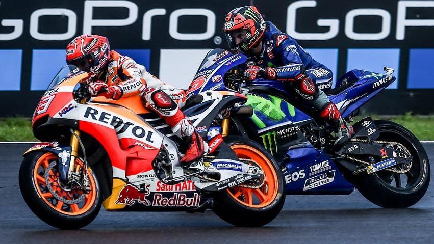 Marquez non ha rivali Rossi è solamente nono