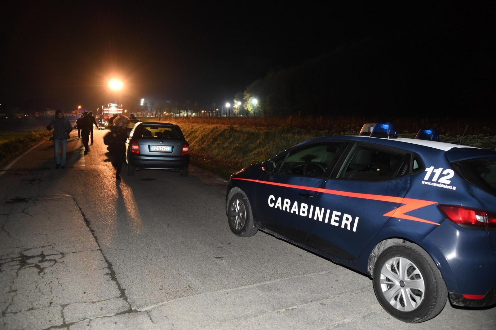 Una pattuglia dei carabinieri