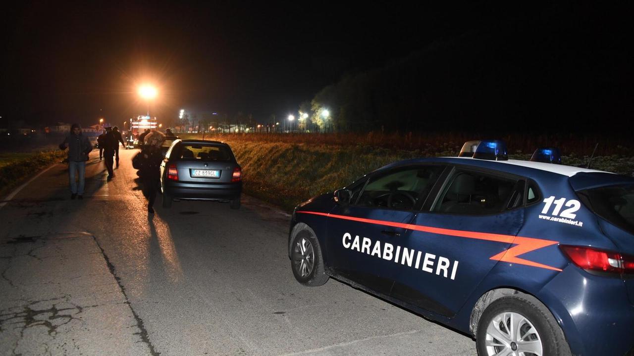 Una pattuglia dei carabinieri