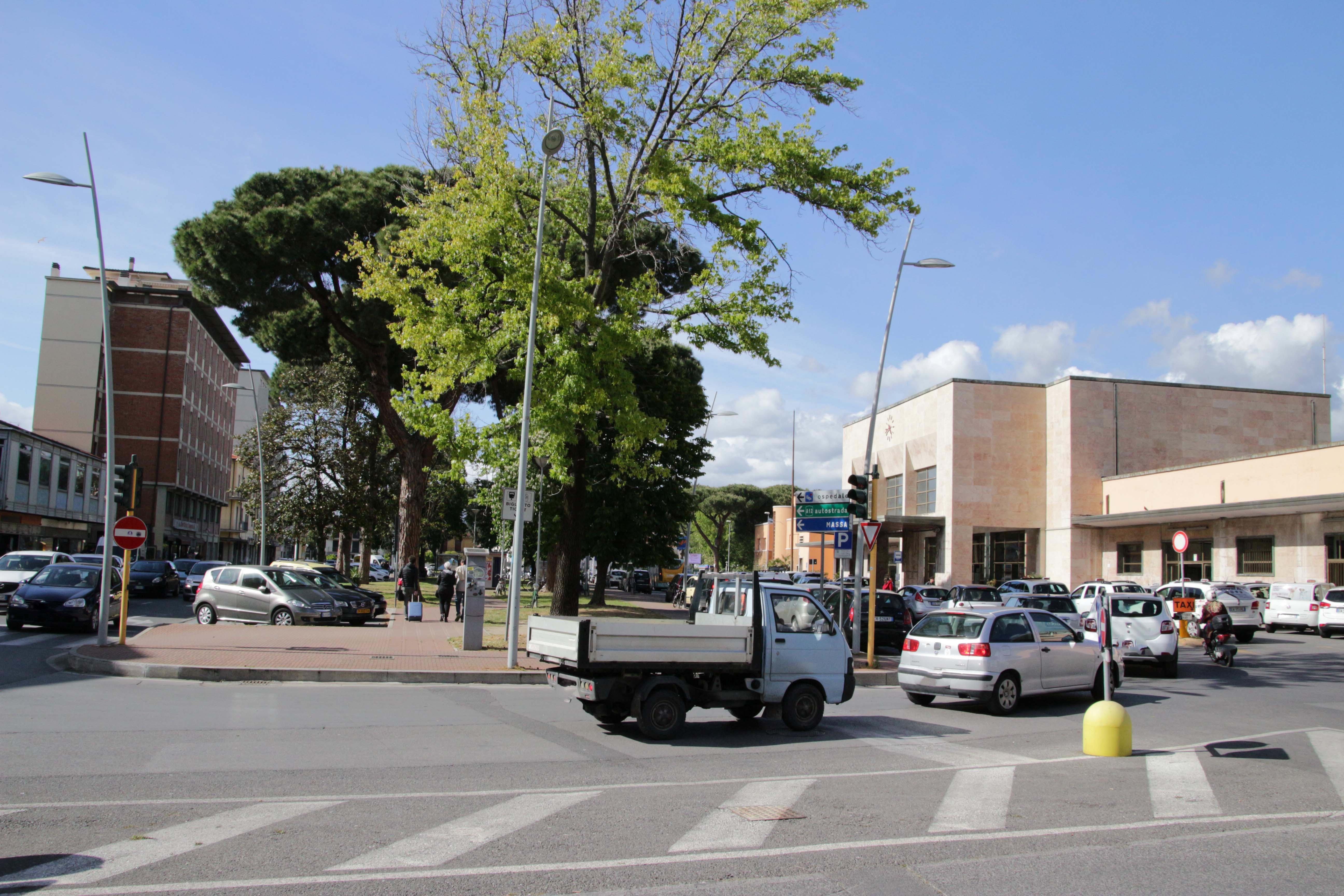 La stazione di Viareggio (foto di archivio)