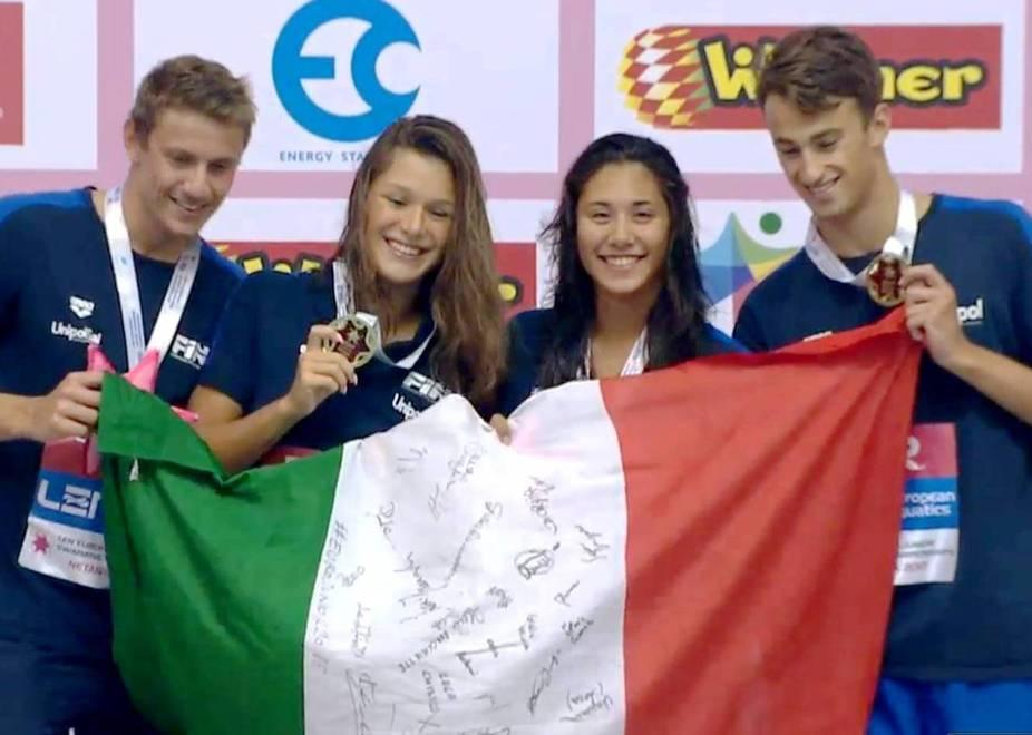 Tania Quaglieri festeggia