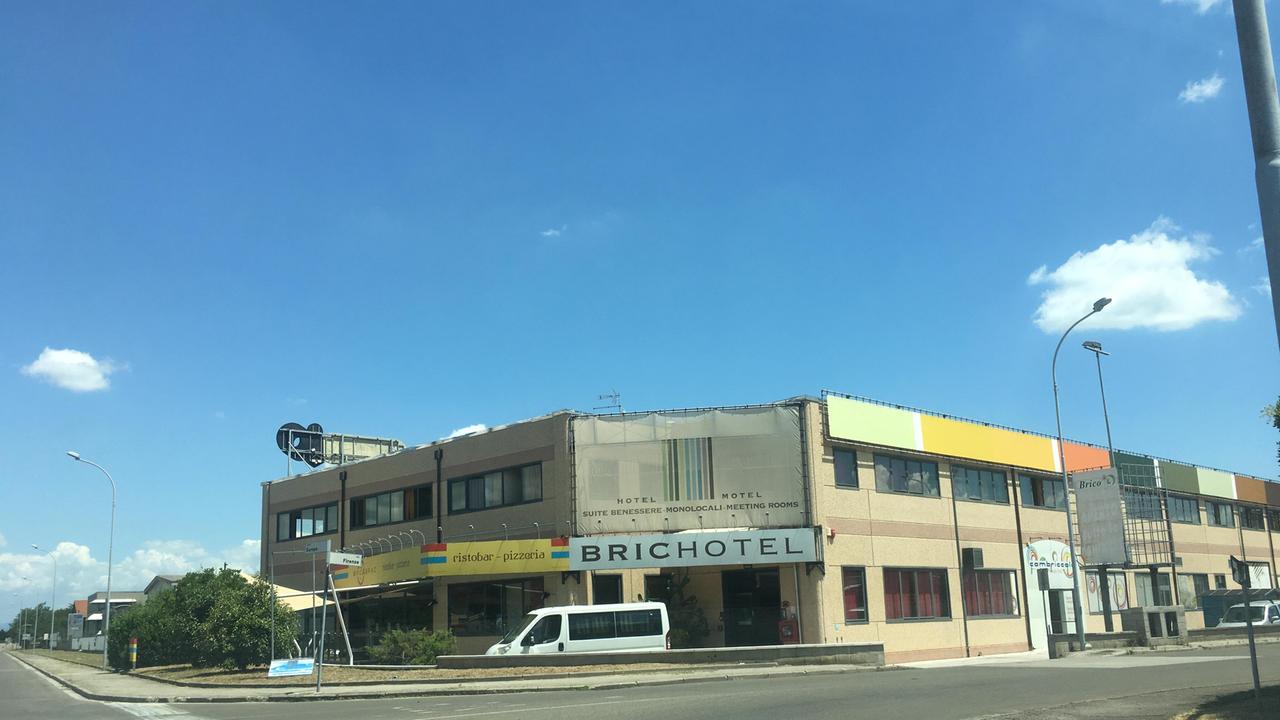 L'hotel di Ponsacco dove sono stati accolti i profughi