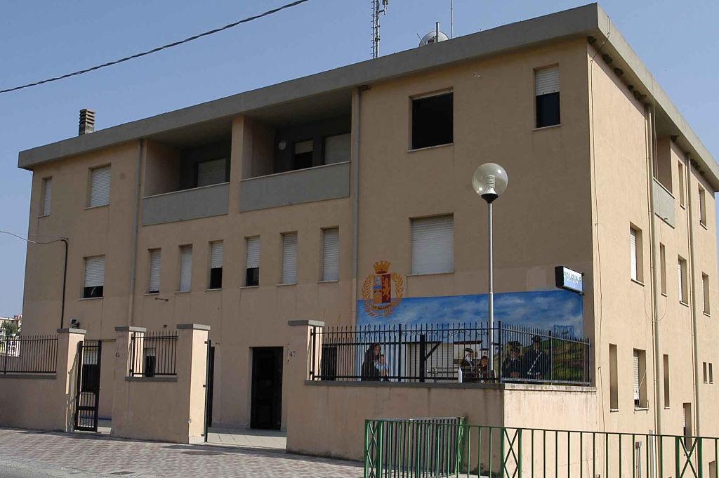 Il commissariato di polizia di Orgosolo