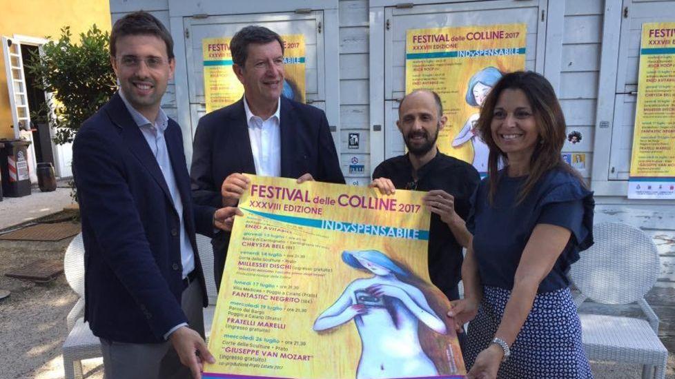 Da sinistra Giacomo Mari, Marco Martini, Gianni Bianchi, Irene Sanesi