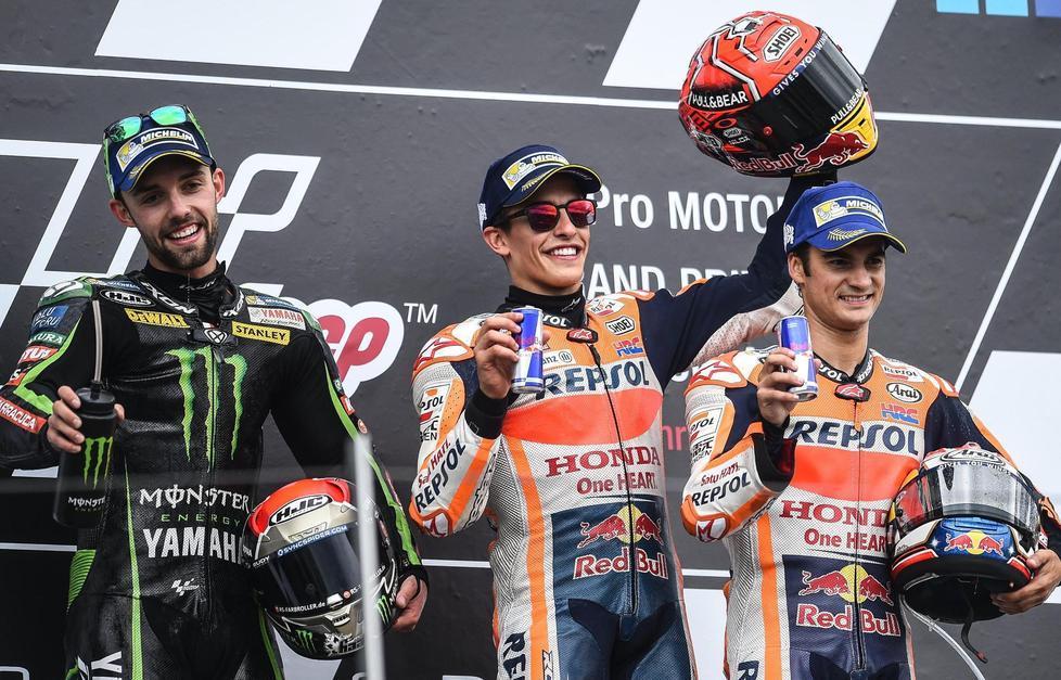 Marquez in trionfo Rossi limita i danni «Fatto il possibile» 