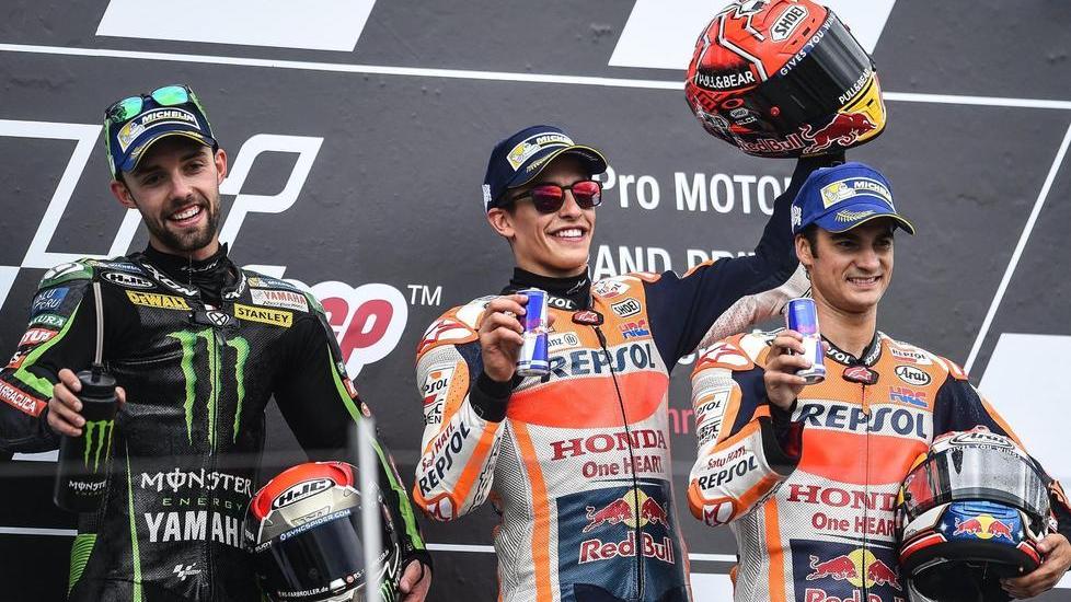 Marquez in trionfo Rossi limita i danni «Fatto il possibile»