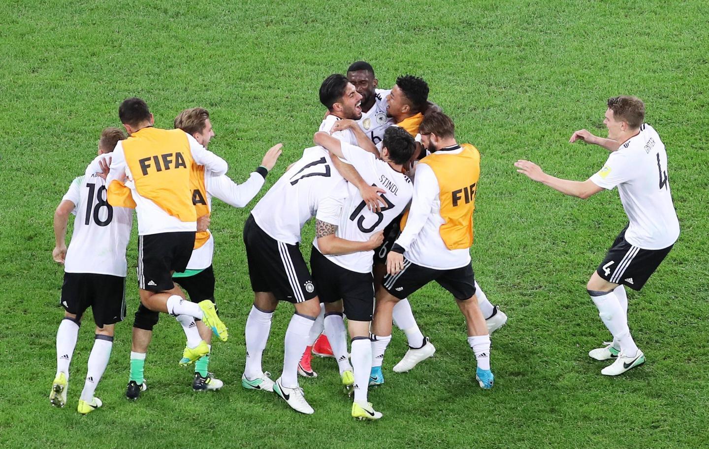 Germania cannibale, sua la Confederations Cup 