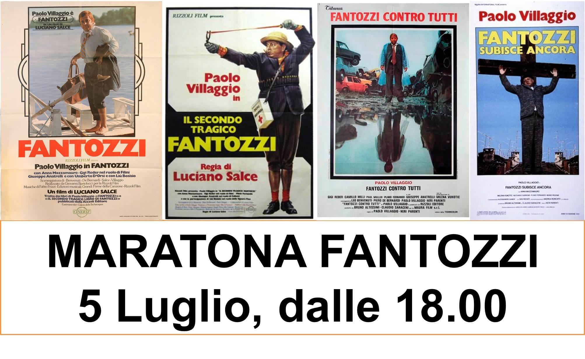 Una "maratona Fantozzi" in onore di Paolo Villaggio