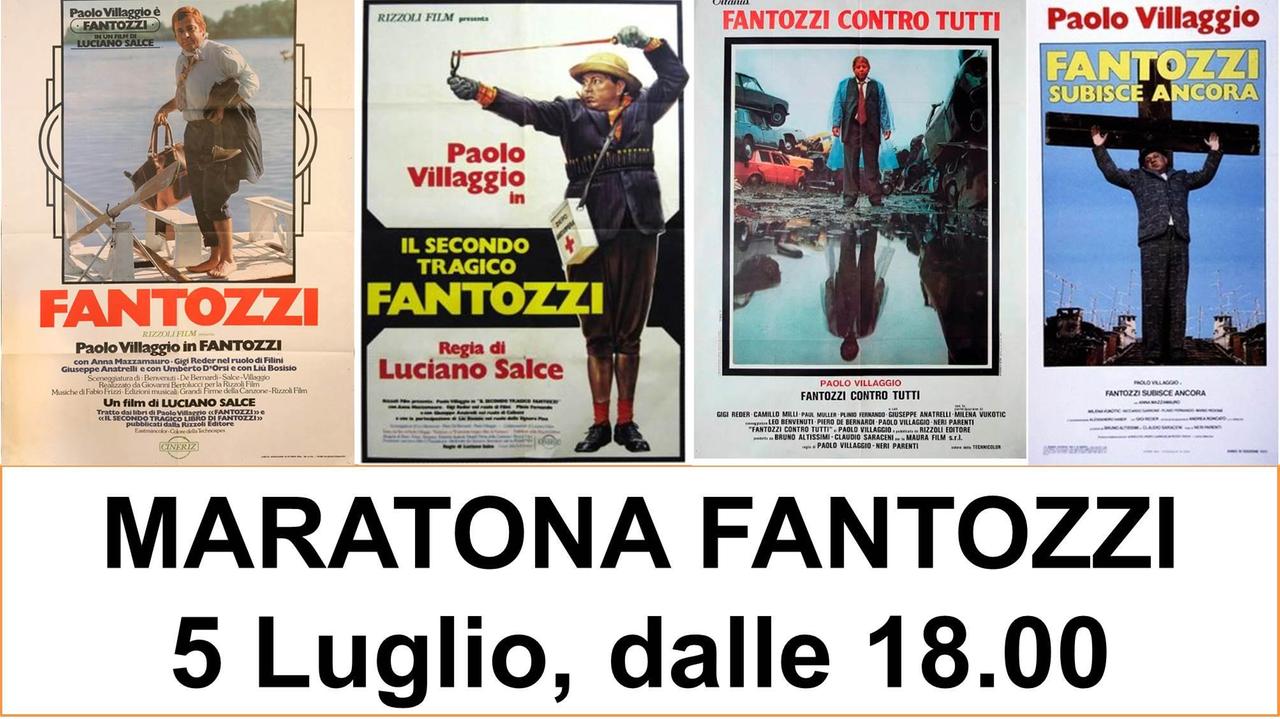 Una "maratona Fantozzi" in onore di Paolo Villaggio