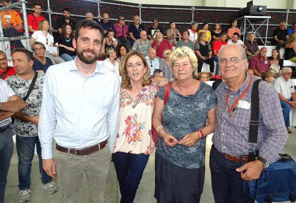 Il neosindaco di Pistoia, Tomasi, con la segretaria della Cgil, Camusso (Foto Gori)