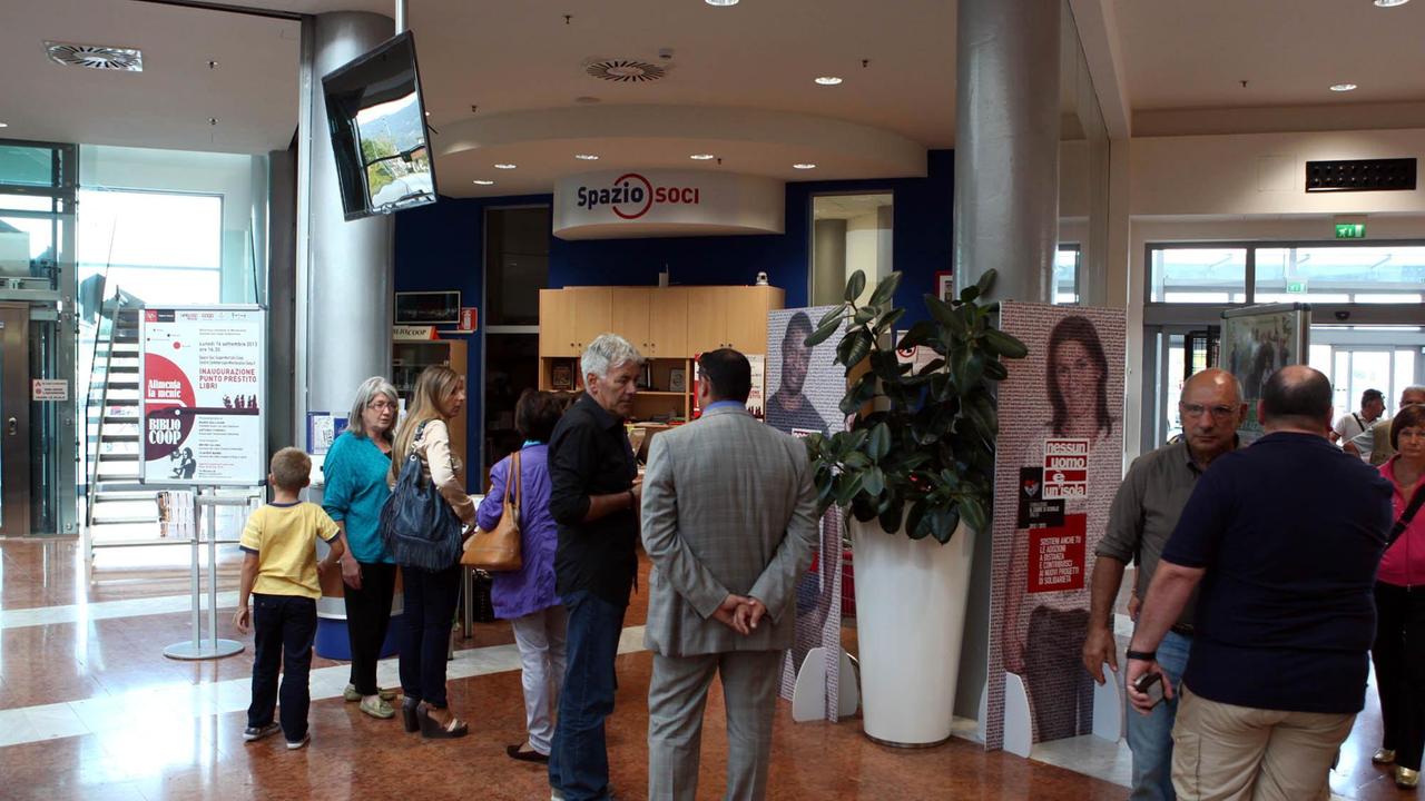 Una veduta dell'interno della CoopFi di Massa e Cozzile (Foto Nucci)