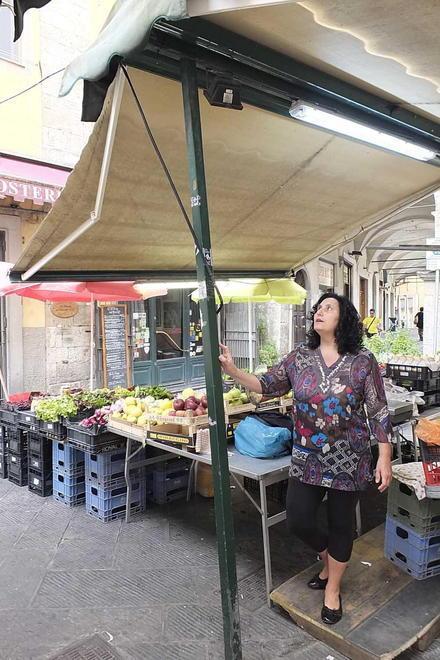 Per lei la Luminara ha significato danni «E ora chi me li paga?» 