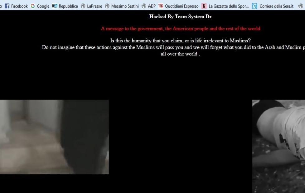 Gli hacker all’attacco del sito di una trattoria  