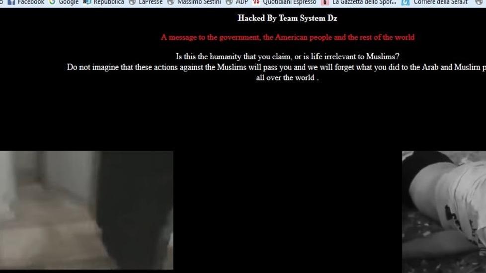 Gli hacker all’attacco del sito di una trattoria