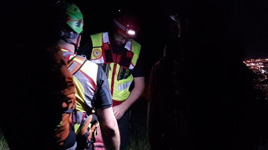 Famiglia tedesca dispersa Salvata dal soccorso alpino