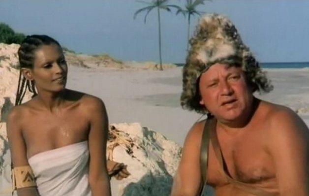 Naufrago a Cala Luna insieme a Zeudi Araya  