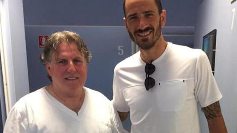 Bonucci in visita alle Bocchette
