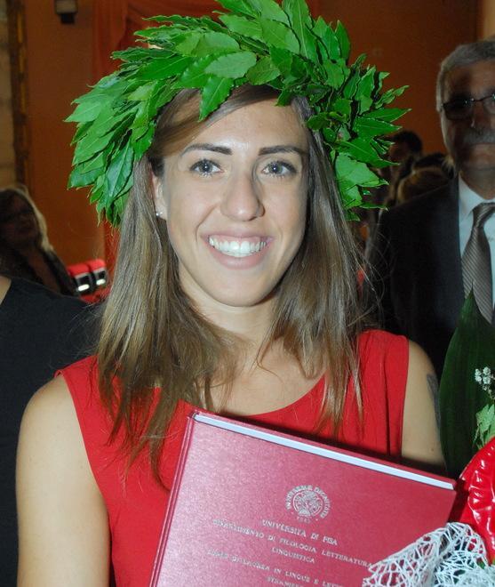 Ilaria, neodottoressa in Lingue straniere
