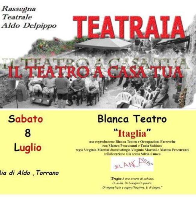 Teatro nell’aia: ritorna a Torrano il ciclo Teatraia 