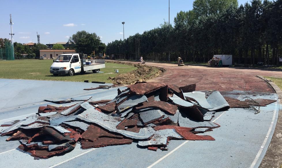 Al campo di atletica lavori per 480mila euro 