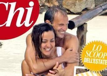 Allegri paparazzato con la nuova fiamma Ambra Angiolini