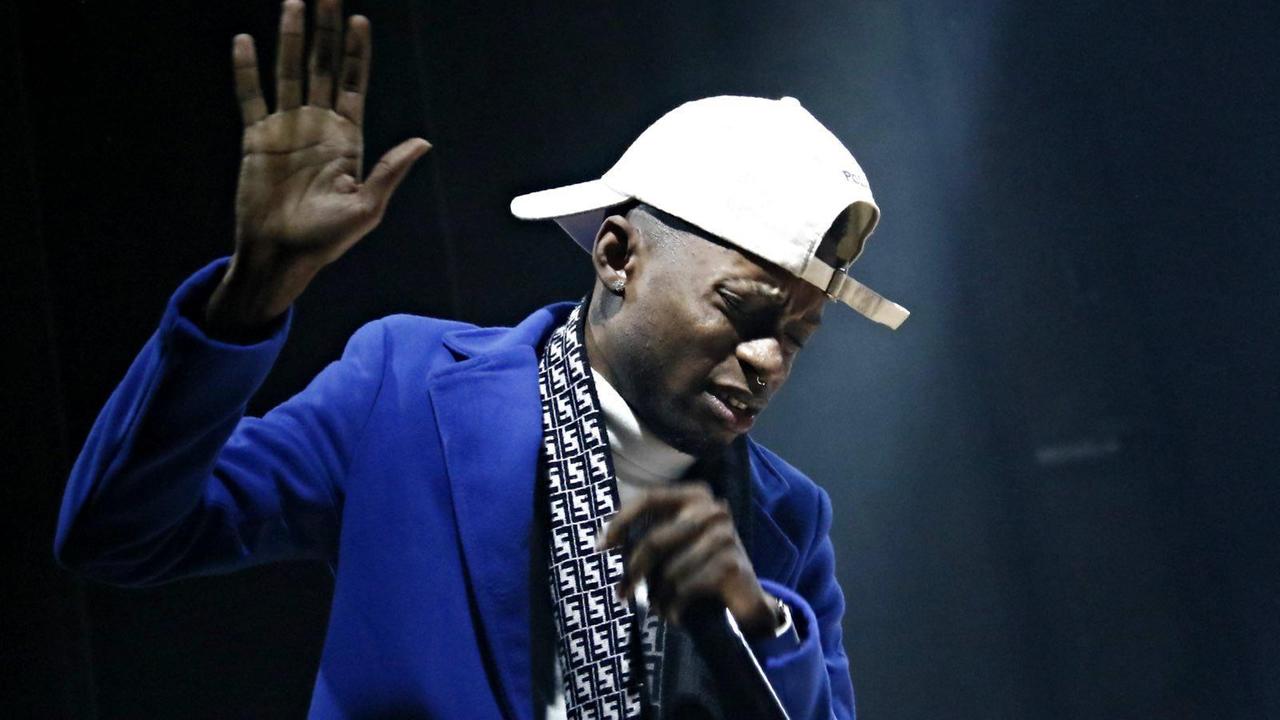 Il rapper Bello Figo