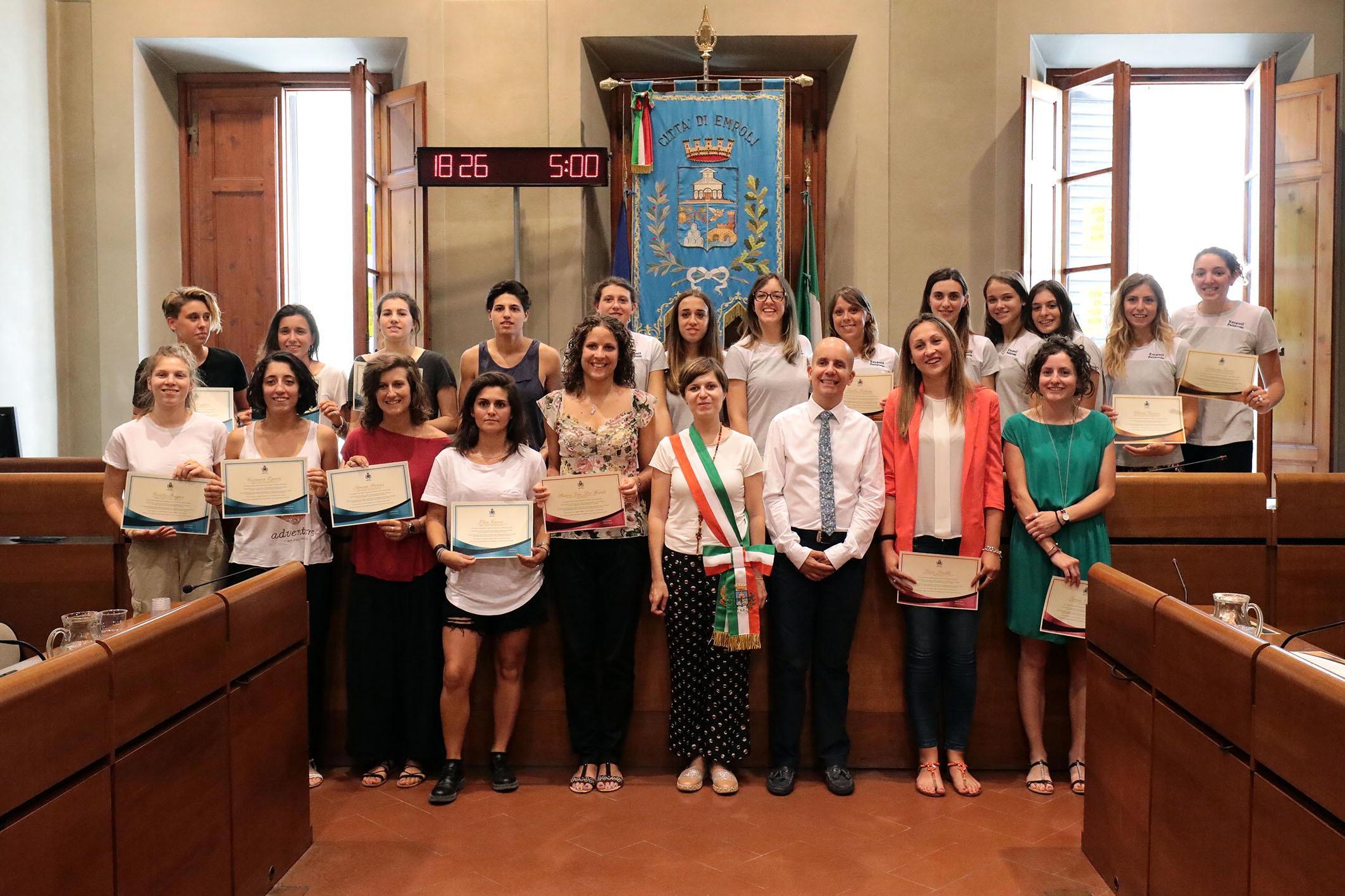 Lo sport è... donna, Empoli lo premia