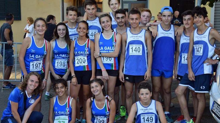 Atletica, la Galla conquista le finali ai regionali di società