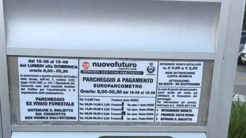 Mette 2 euro nel parcometro la gettoniera ne restituisce 16