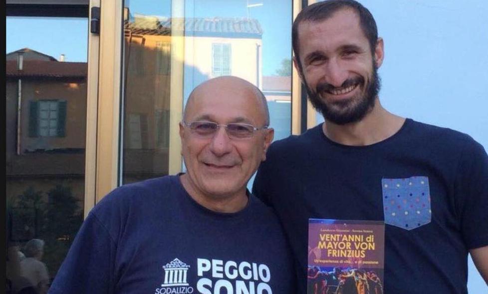 Chiellini in visita alla Mayor Von Frinzius