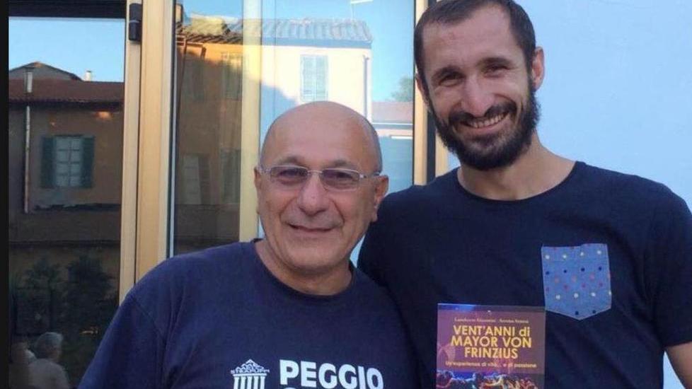 Chiellini in visita alla Mayor Von Frinzius