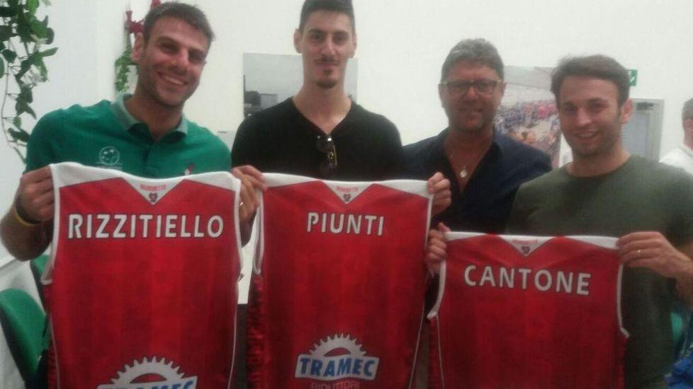 La Baltur ha calato il tris d’assi Ecco Rizzitiello, Piunti e Cantone