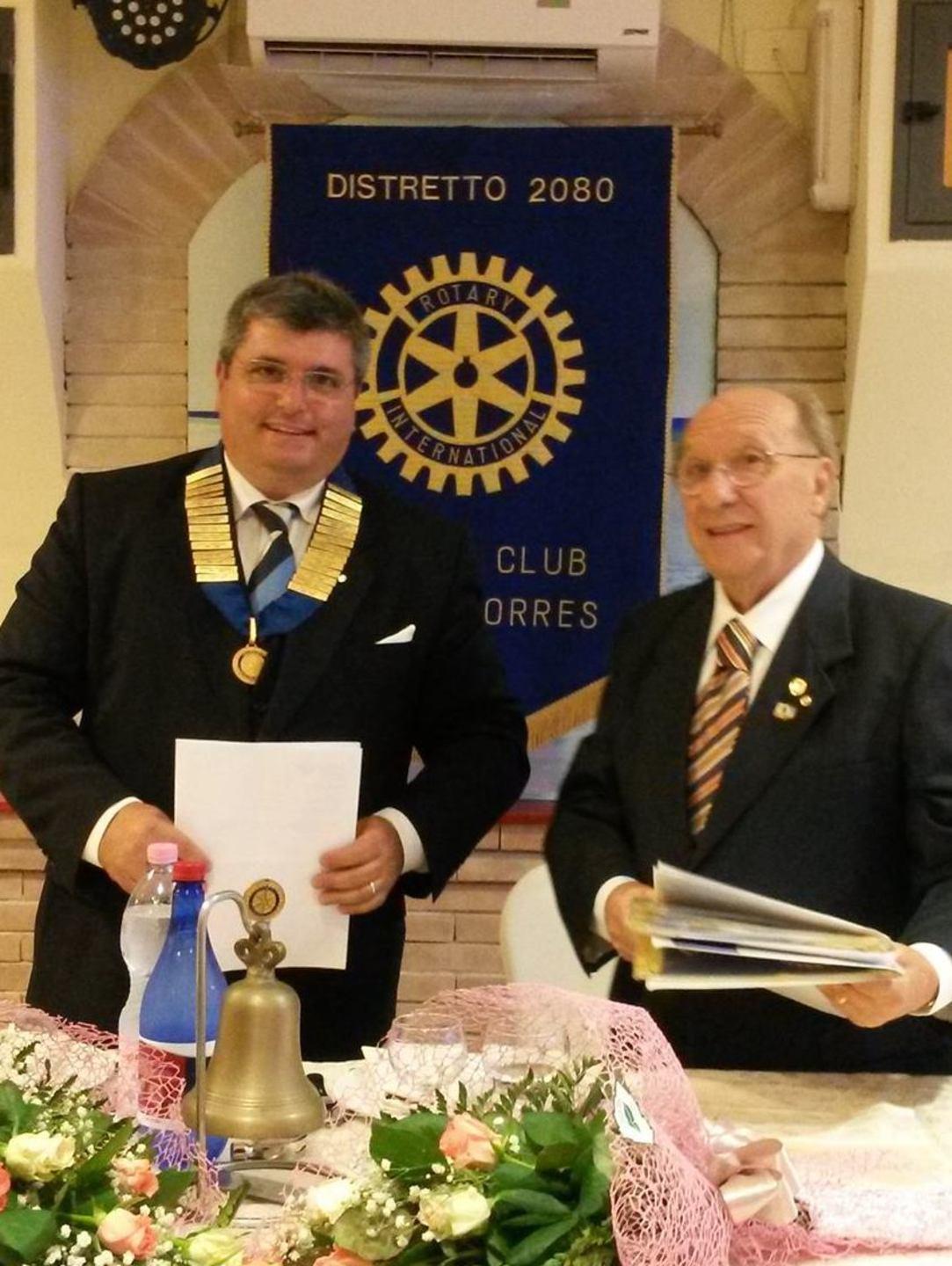 Rotary, Spiga nuovo presidente 