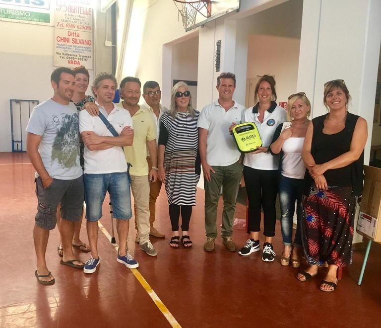 Un defibrillatore a scuola nel nome della piccola Gaia
