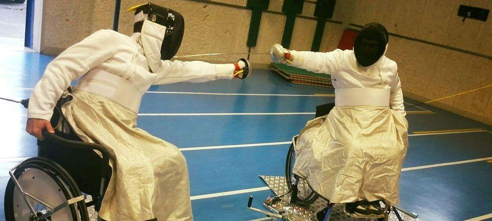 Scherma in carrozzina al Pentathlon 