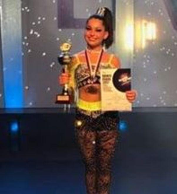 Jasmine Piccioli seconda ai Mondiali di Disco Dance