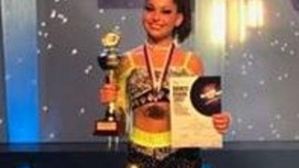 Jasmine Piccioli seconda ai Mondiali di Disco Dance