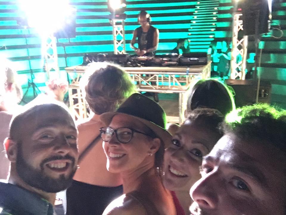 Un momento della serata di Skin al Pecci (foto Santo Russo)