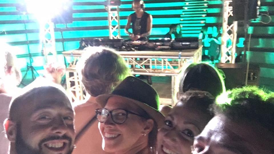 Un momento della serata di Skin al Pecci (foto Santo Russo)