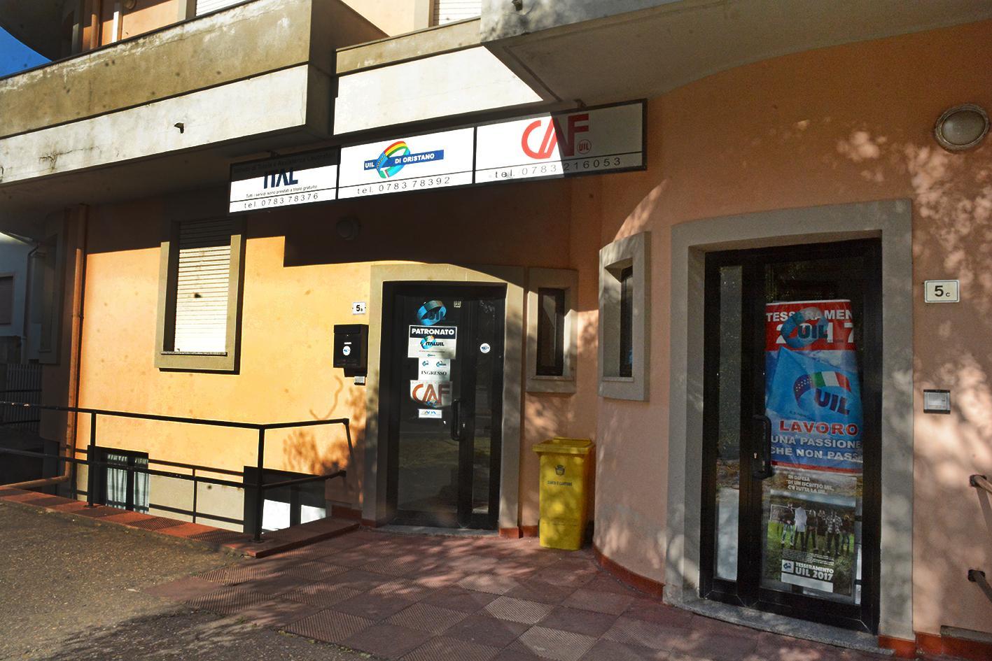 La sede provinciale della Uil