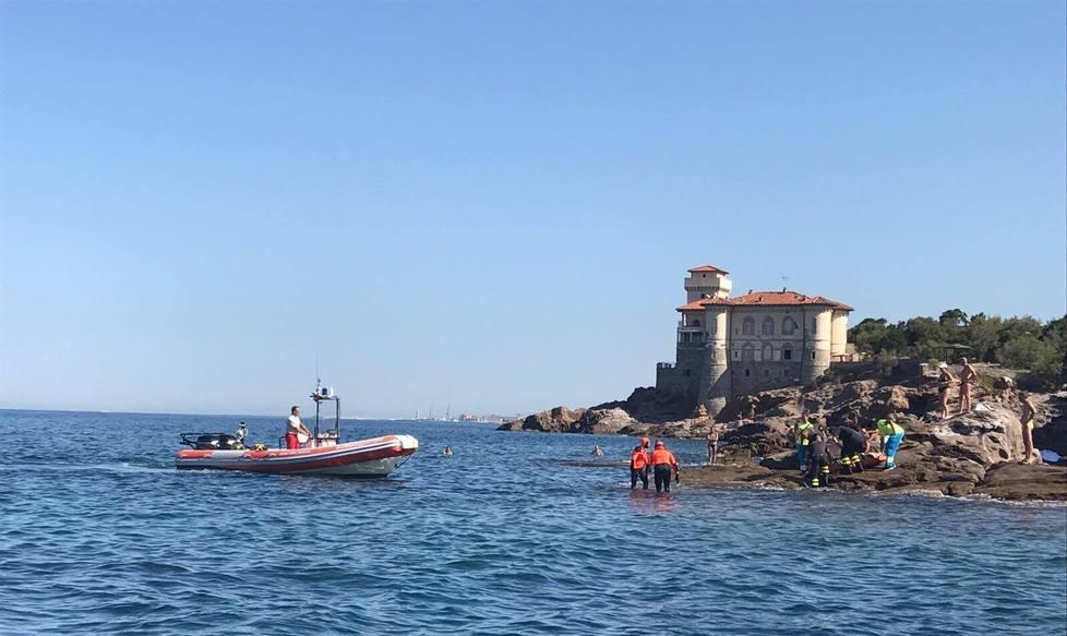 Il soccorso sul Romito