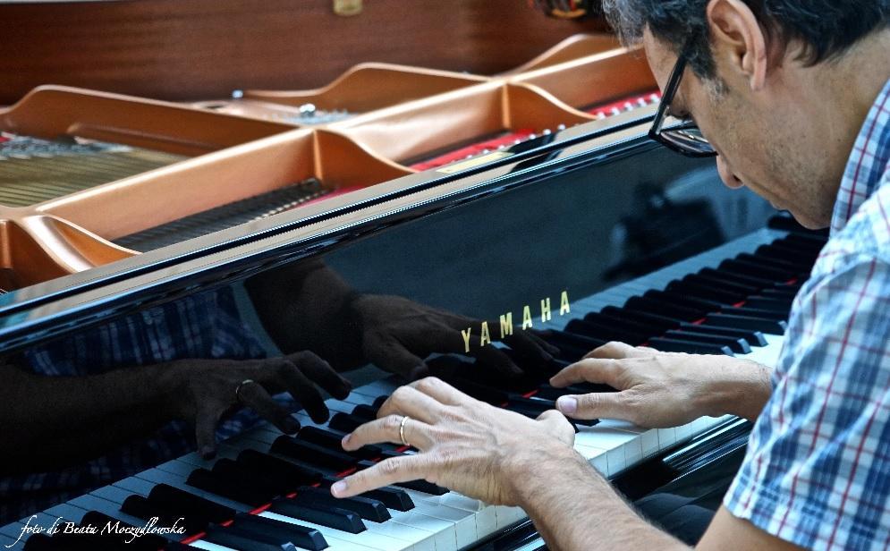 Il pianista Calogero Di Liberto (foto Beata Moczydlowska)
